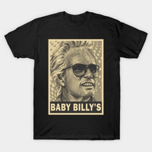 brown cream Baby Billys - misbehavin retro art (exlusive) T-Shirt